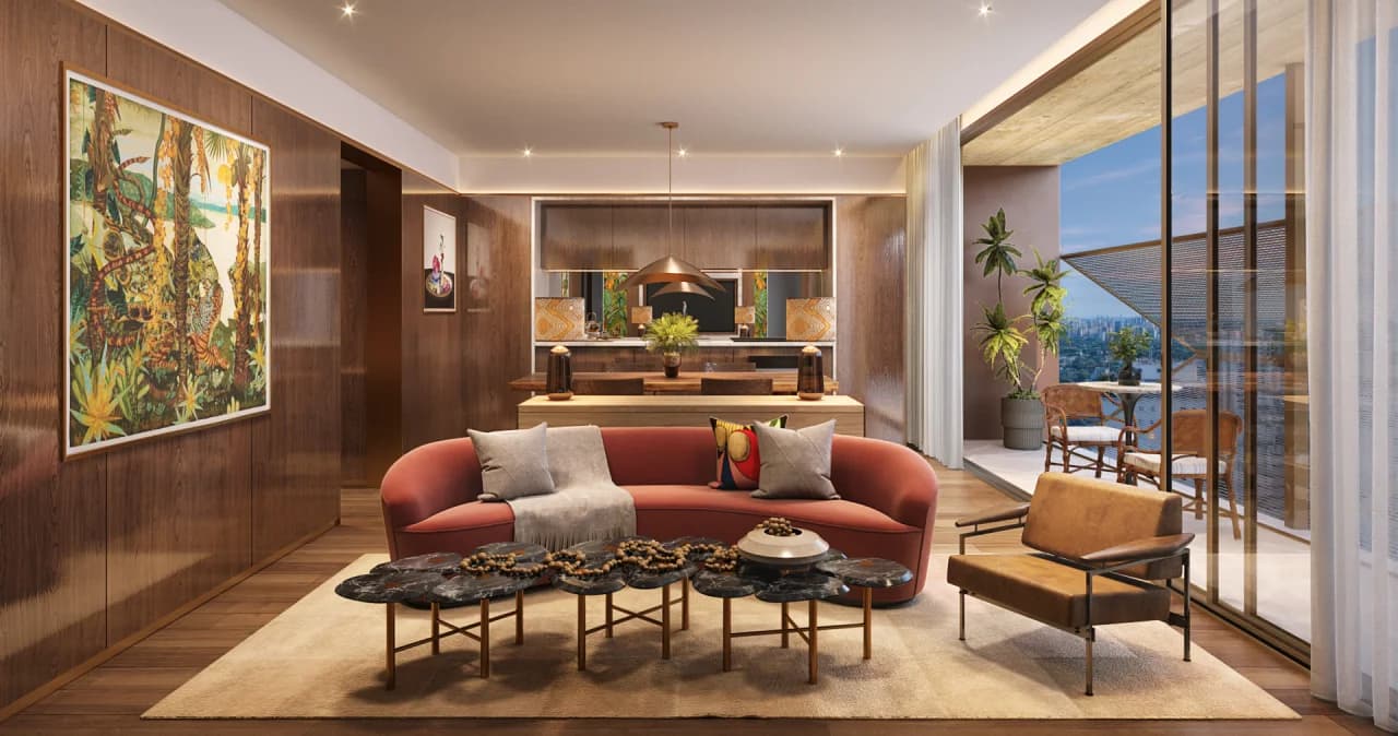 ARQUITEUTRA DE INTERIORES EXUBERANTE